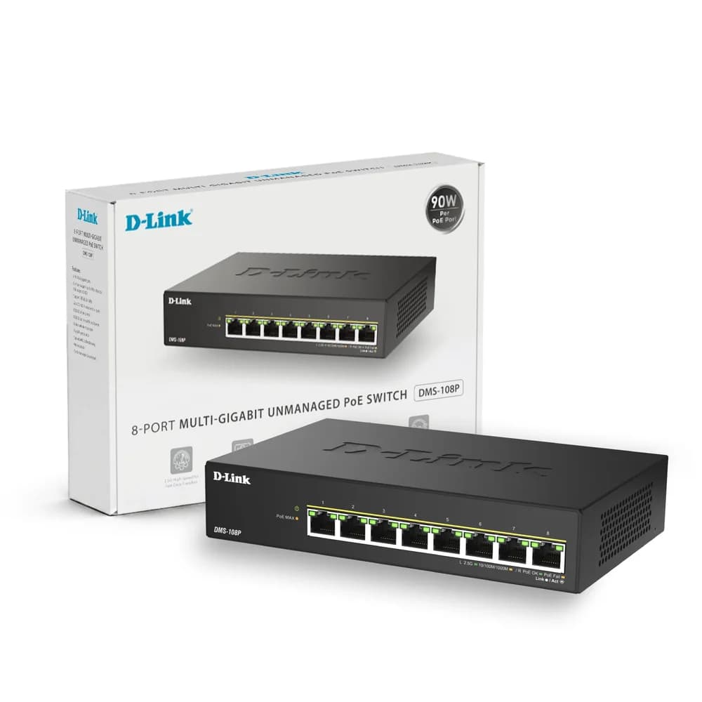 D-Link DMS-108P/E