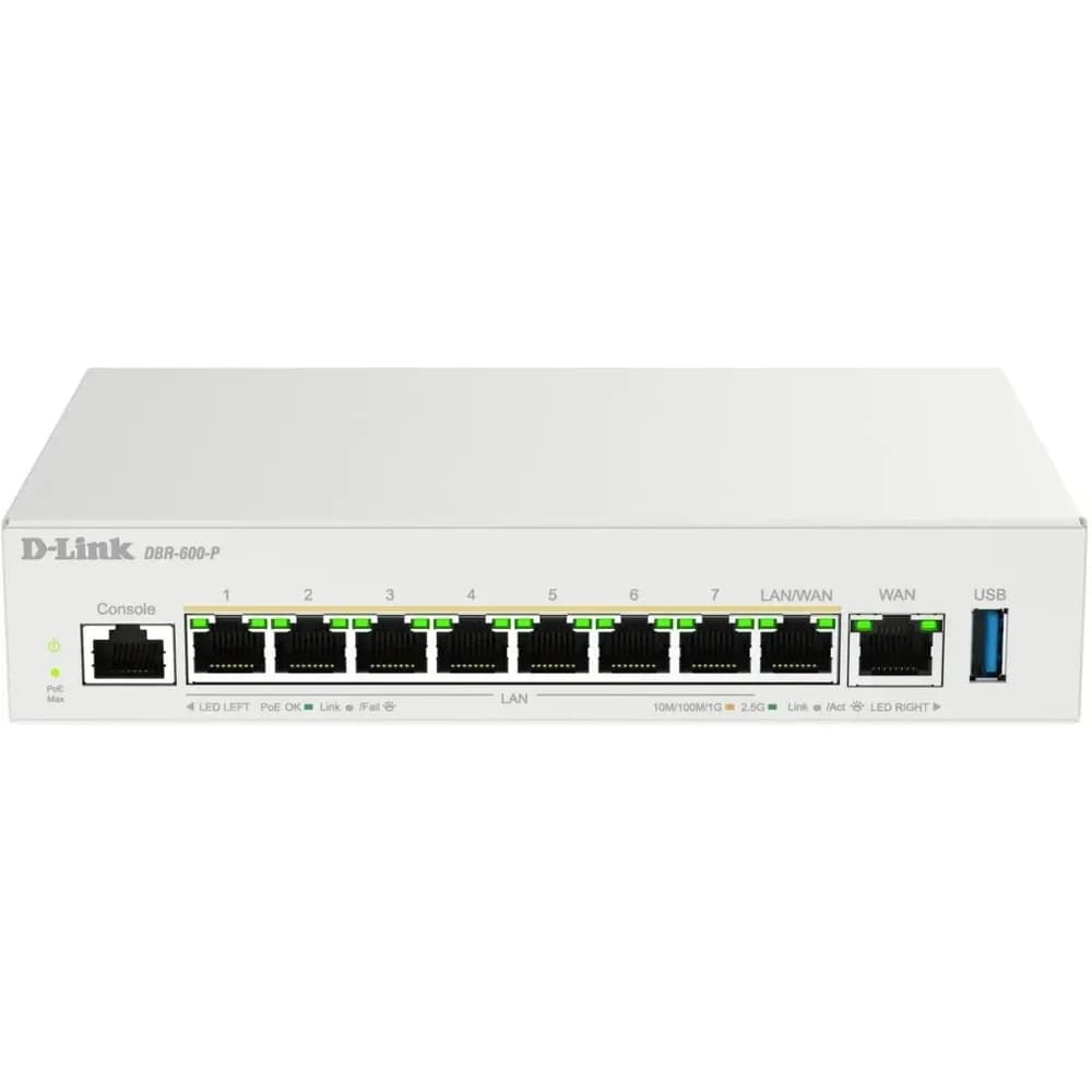 D-Link DBR-600-P/E WLAN-Router weiß