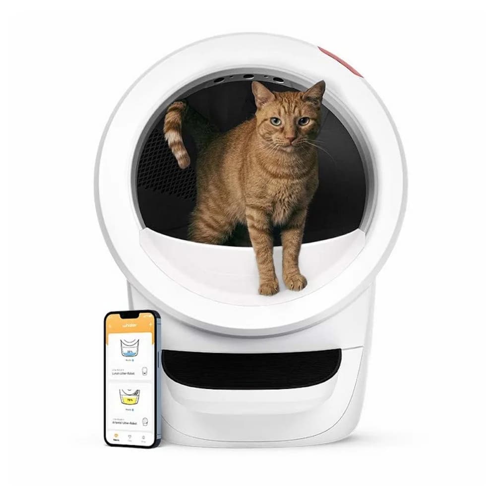 Litter-Robot 4 Katze Roboter-Klosett Weiß