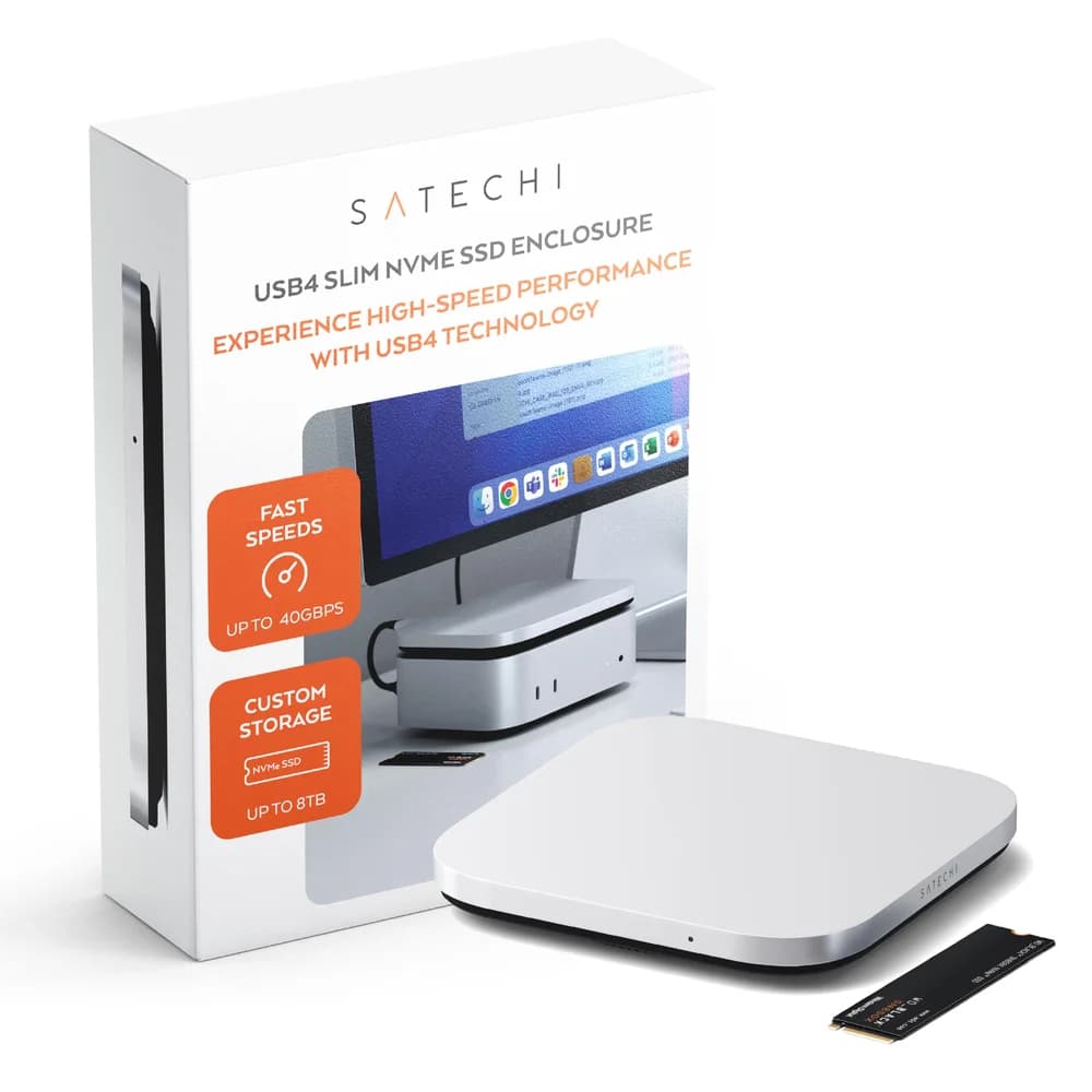 USB4 Slim NVMe SSD Enclosure