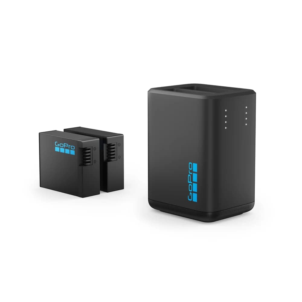 GOPRO Ladegerät für HERO13 Black + 2 Enduro-Akkus - Schwarz