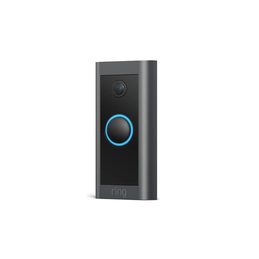 Ring Video Doorbell Wired, Schwarz, Haus, 2 MP, 150°, 90°, 1080p
