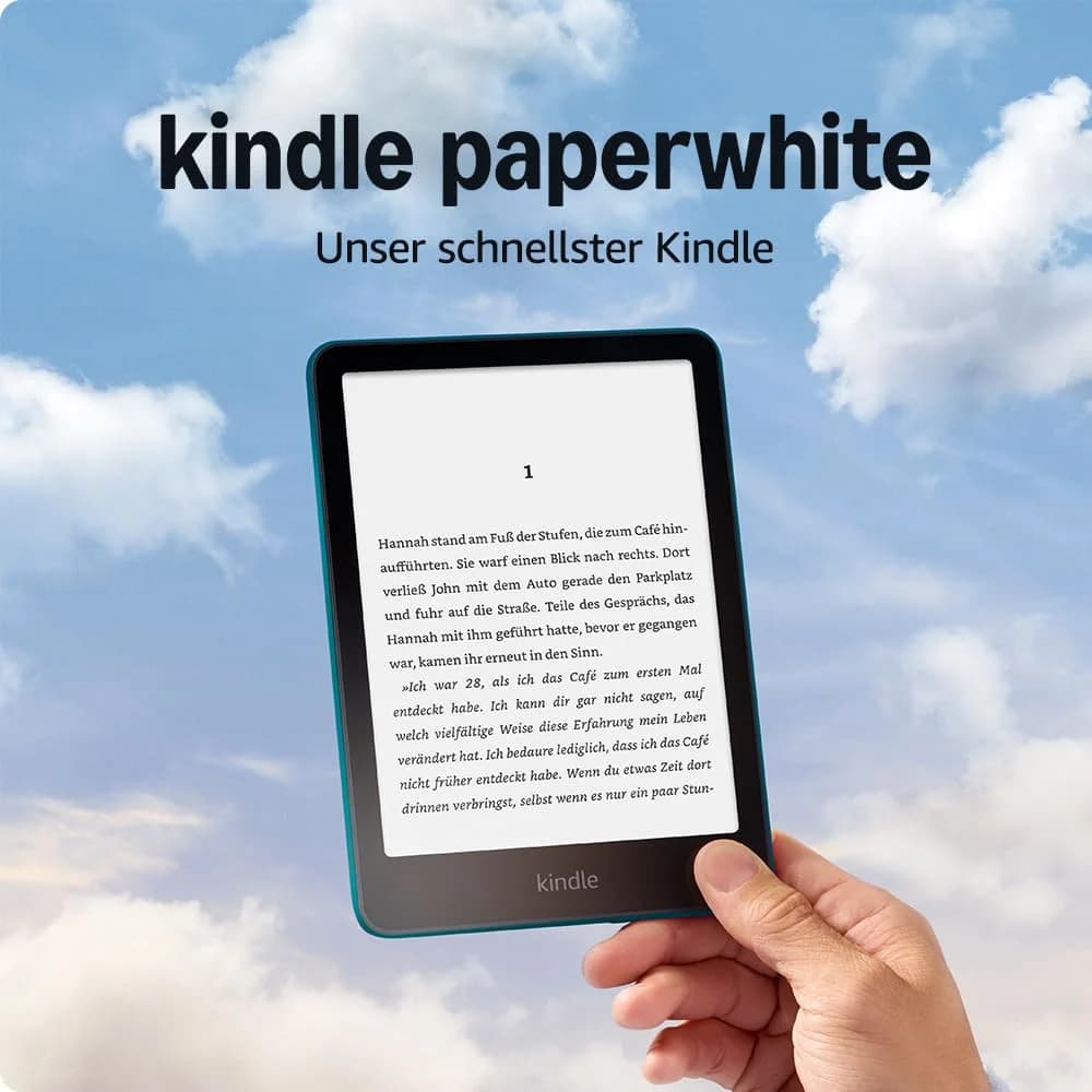 Kindle Paperwhite 16GB - Green (Ad-supported)
