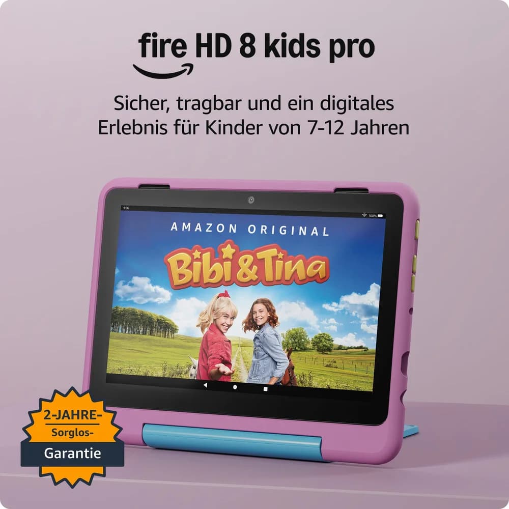 AMAZON Fire HD 8 Kids Pro, Kinder Tablet, 32 GB, Zoll, Jungle Cat