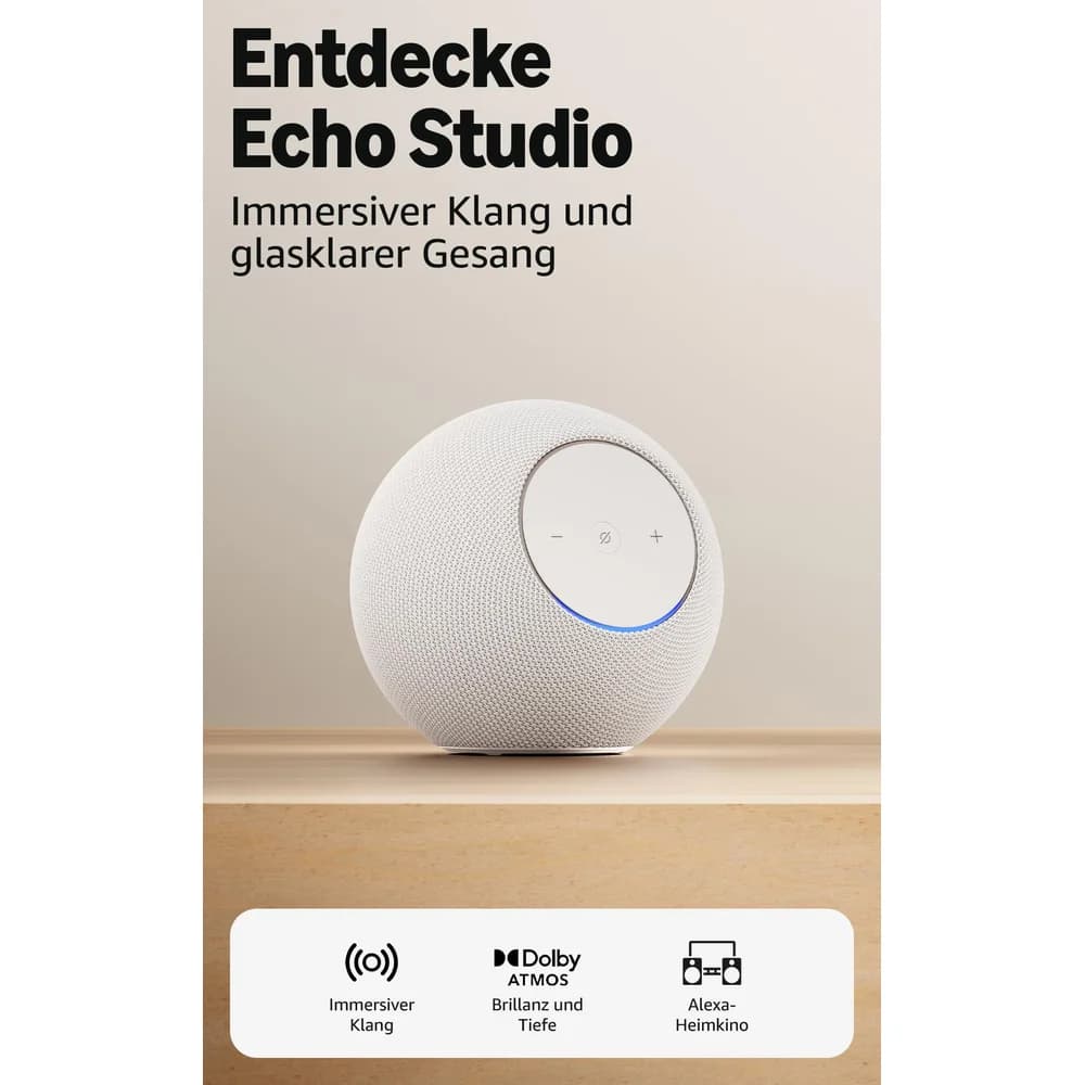 Amazon Echo Studio (2025) White DE