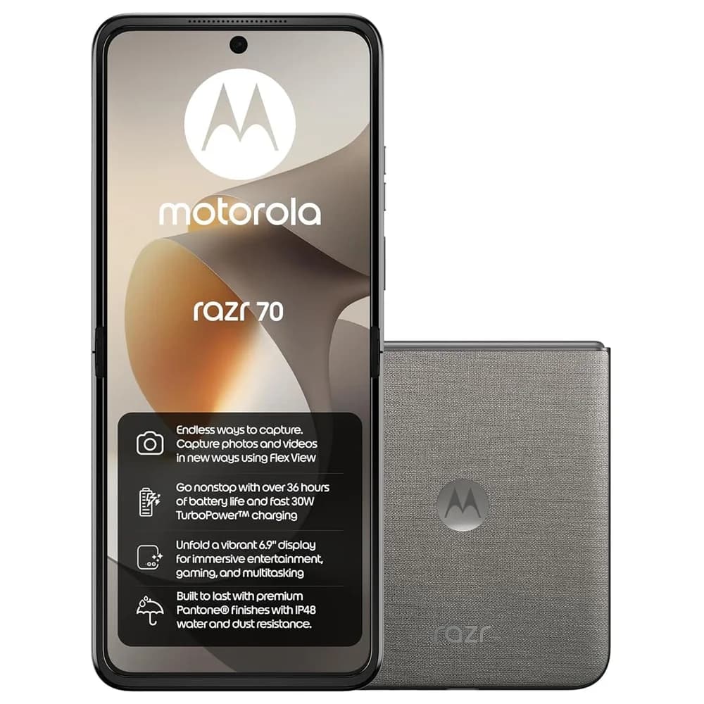razr 70 256GB/8GB - PANTONE Bright White