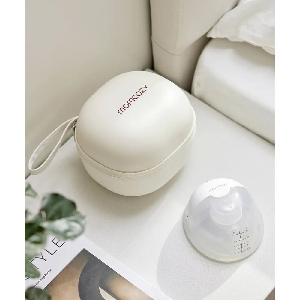 MOMCOZY M5 SMART Einzel Milchpumpe Grau