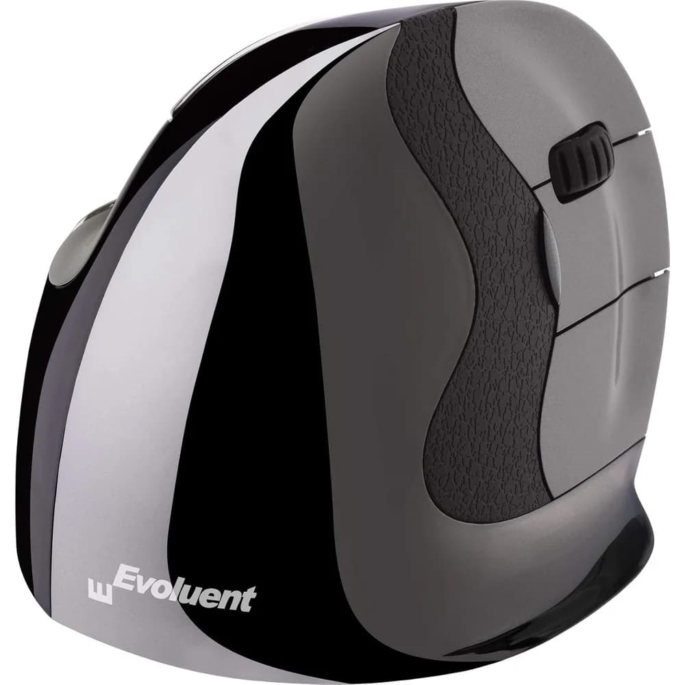 Evoluent Vmdsw (Kabellos), Maus, Schwarz, Silber
