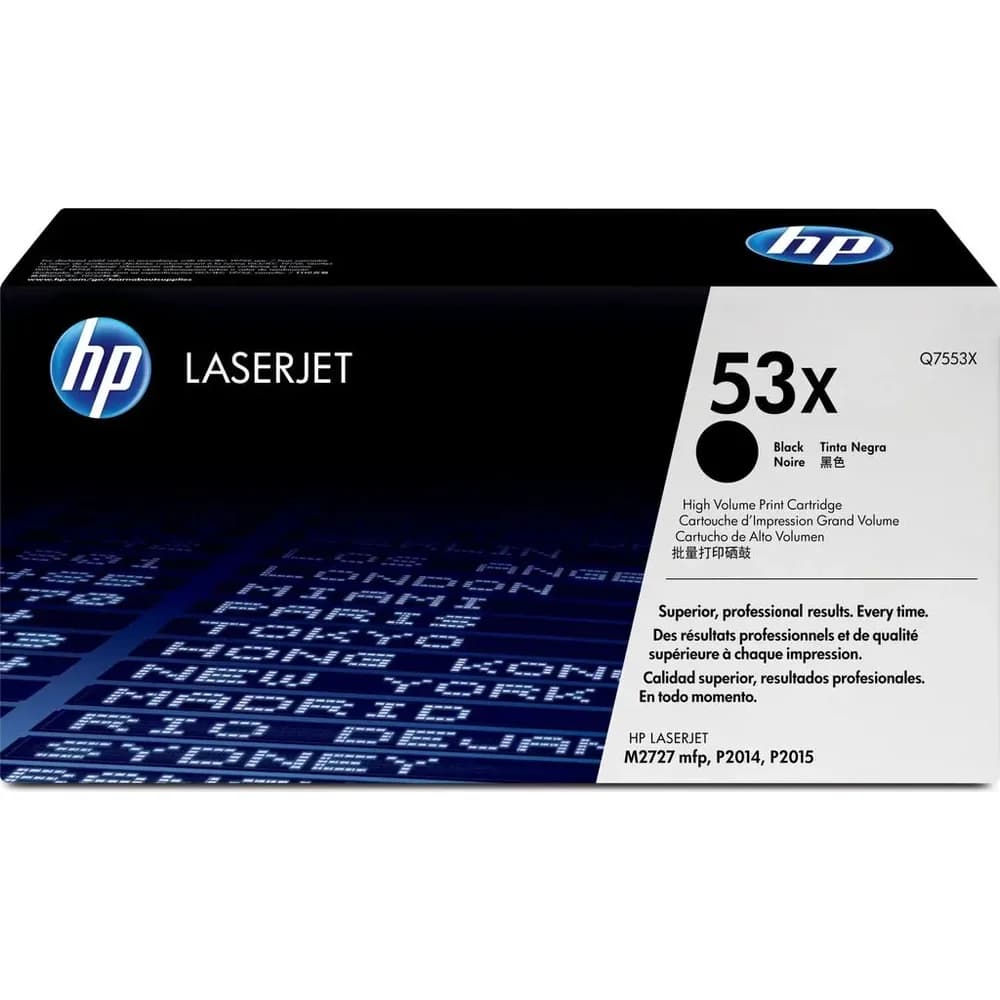 HP Toner Q7553X schwarz