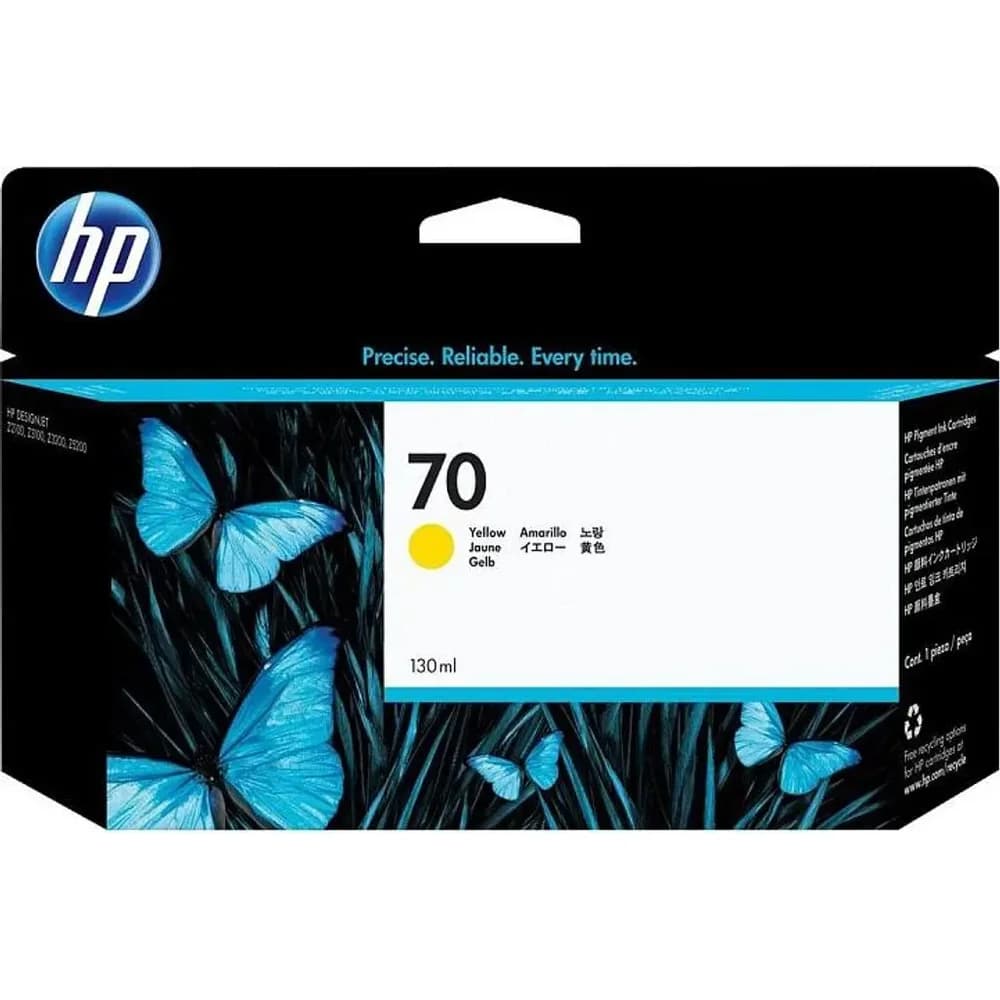 HP Tinte C9454A 70 yellow