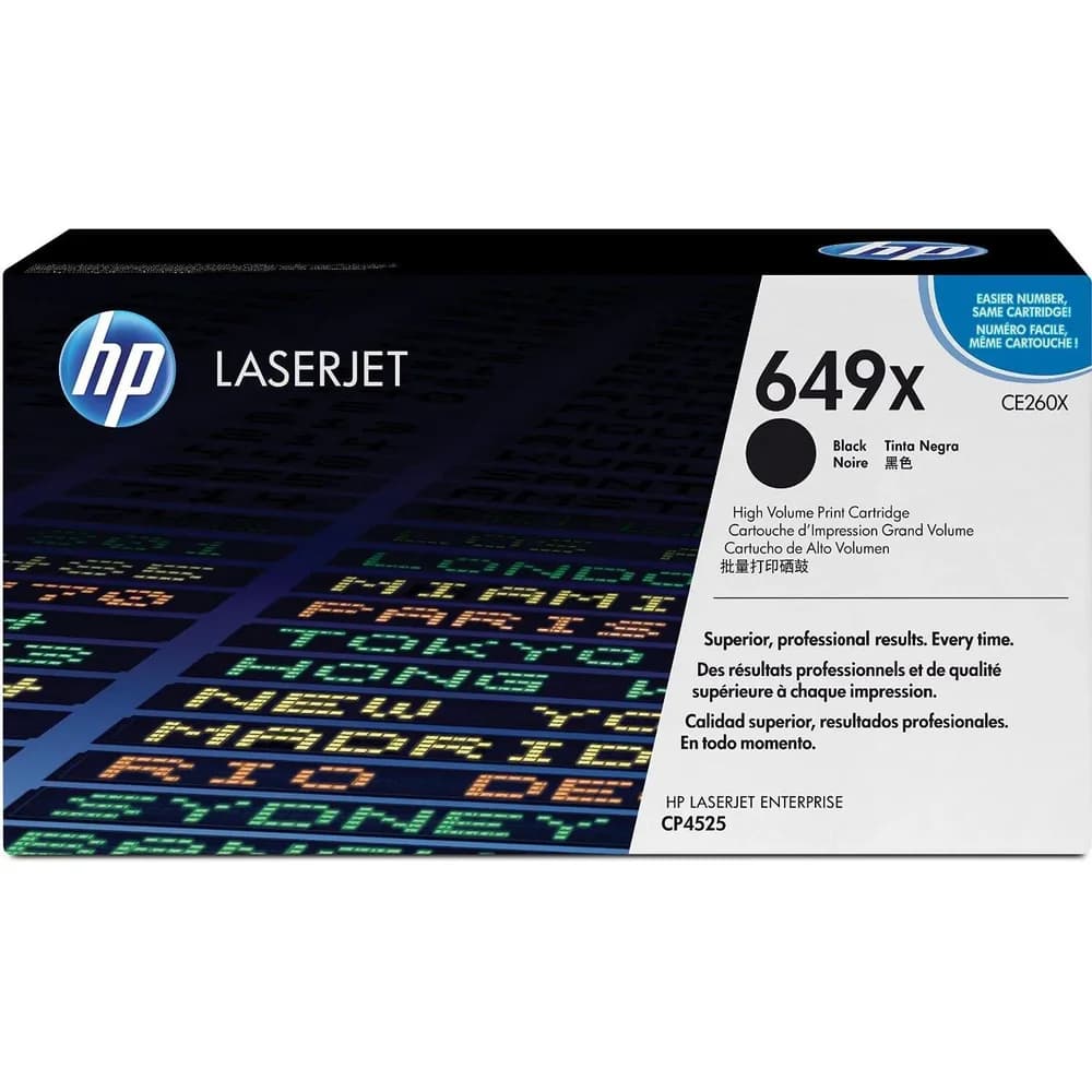 HP, Toner, 649x (BK)