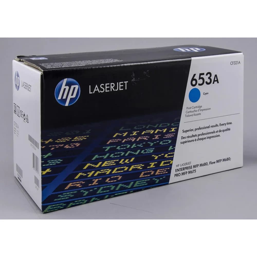 HP Toner 653A cyan