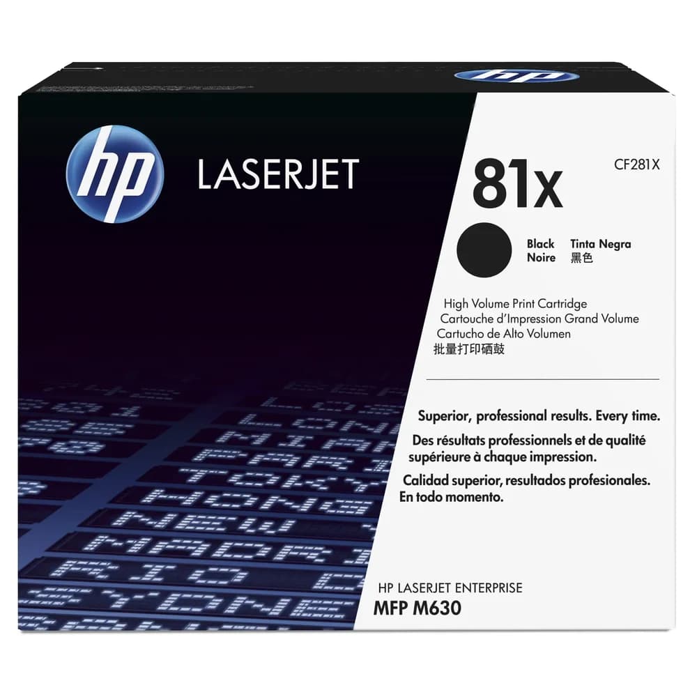 HP Toner 81X schwarz