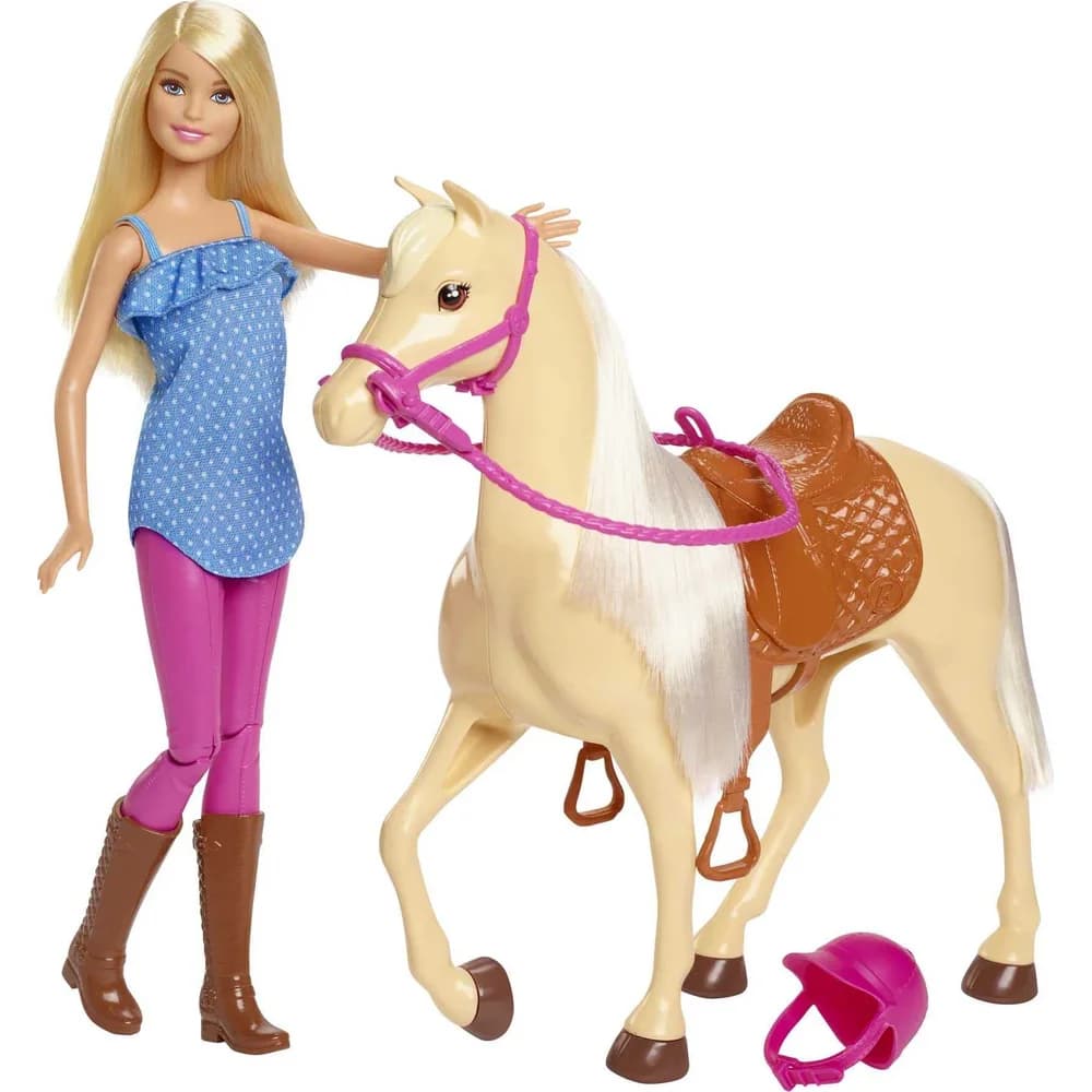 BARBIE Spielset »Puppe und Pferd«