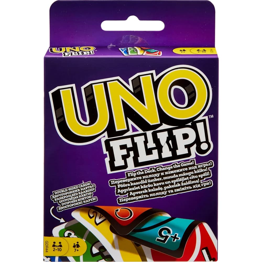 Mattel GDR44 - Uno Flip, Kartenspiel