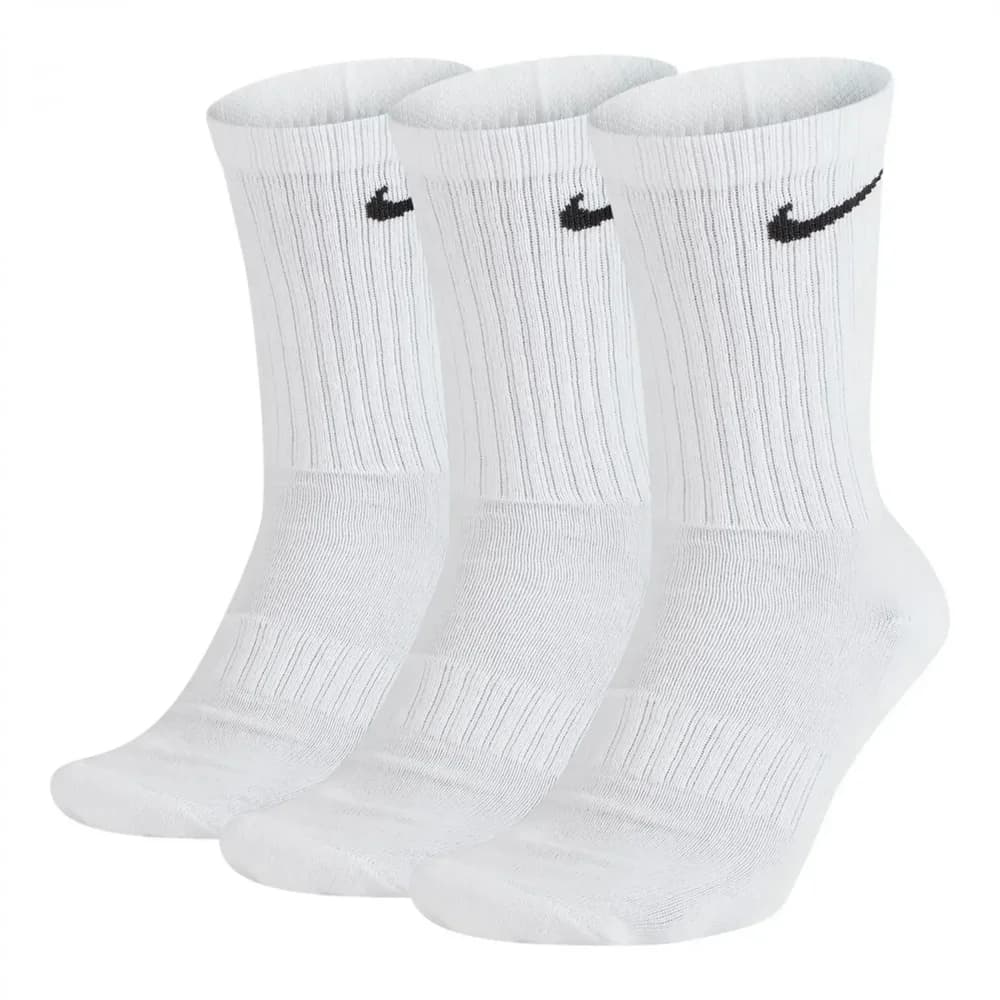 Nike Everyday Cushion Crew Socken 3er-Pack weiß/schwarz - S