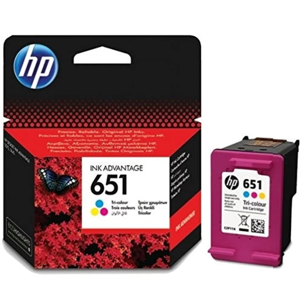 HP Tinte C2P11AE 651 CMY