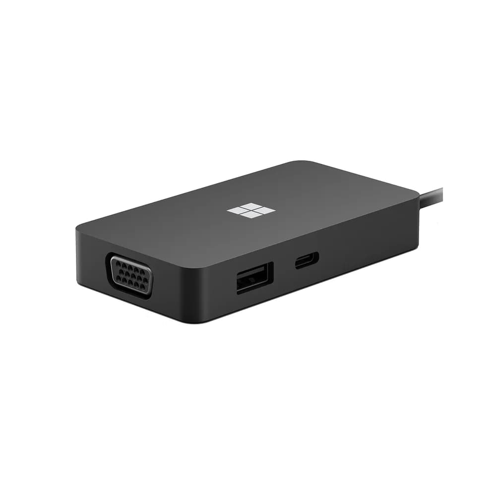Microsoft USB-C Travel Hub Black USB-Grafikadapter Schwarz