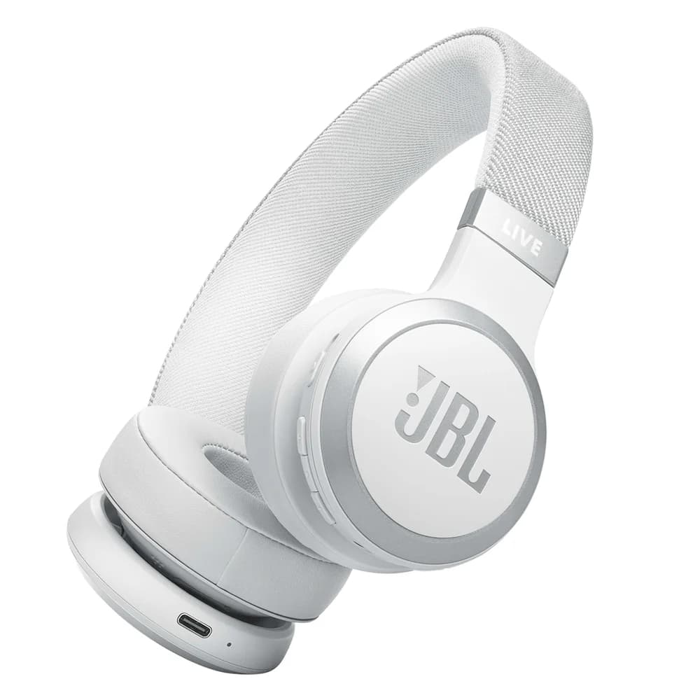 JBL Live 670NC, On-ear Kopfhörer Weiß
