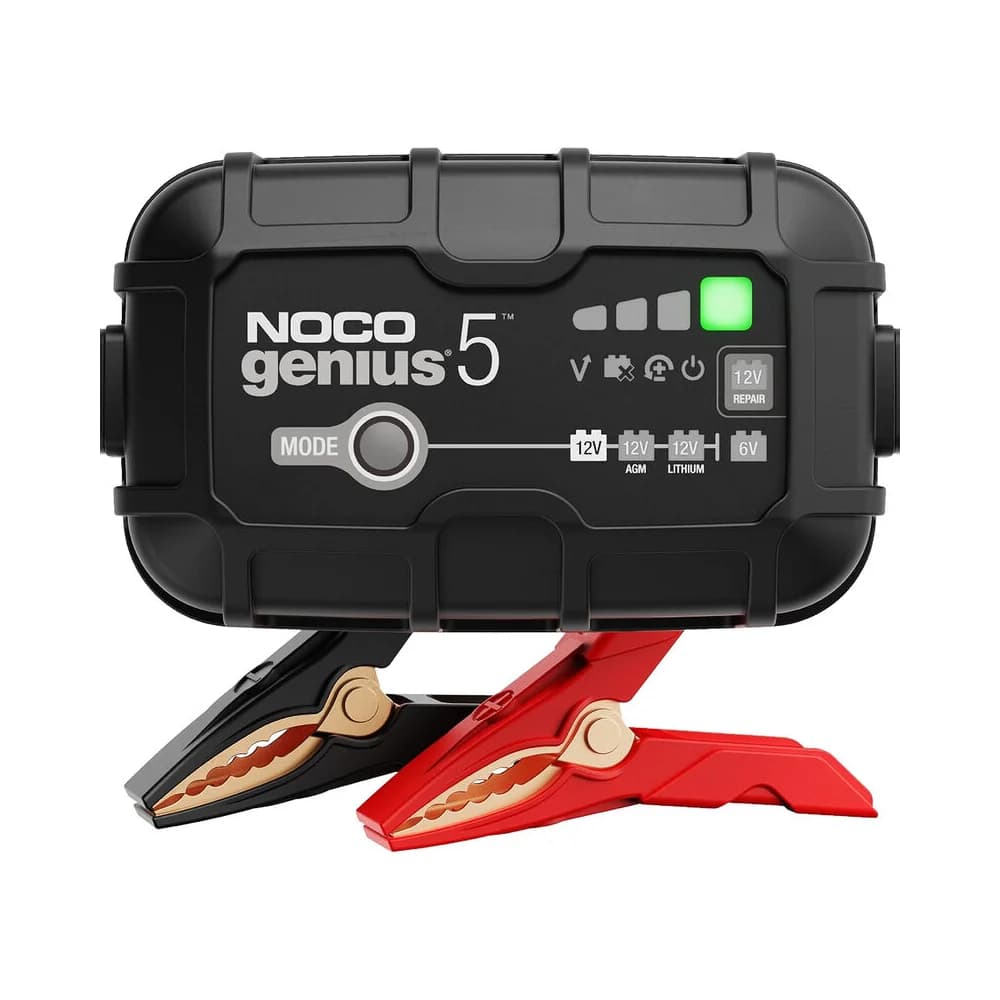 NOCO GENIUS5EU - Automatik-Ladegerät für Blei-, Lithiumakkus, IP60, 6 - 12 V / 5