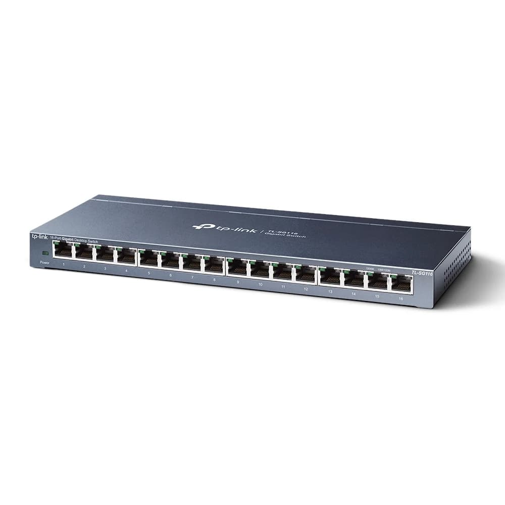 TP-Link TL-SG116 Unmanaged Switch 16x Gigabit Ethernet