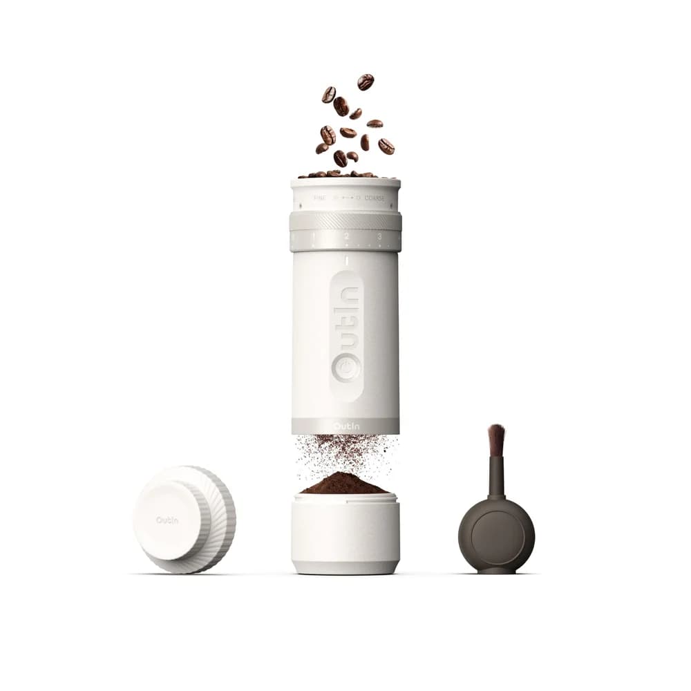 OutIn Fino Kaffeemühle Sandstone White
