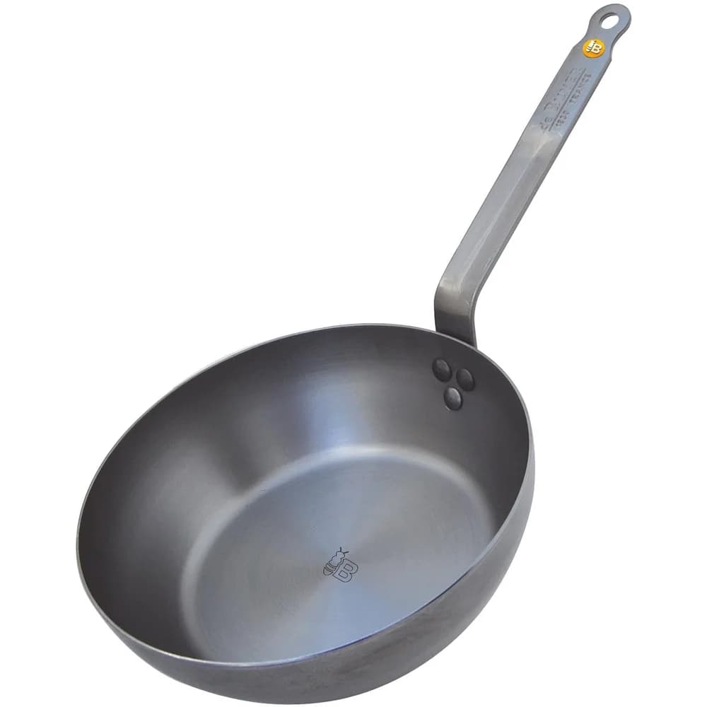 De Buyer Bauernpfanne tief Stahl Mineral Bienenwachs 28cm