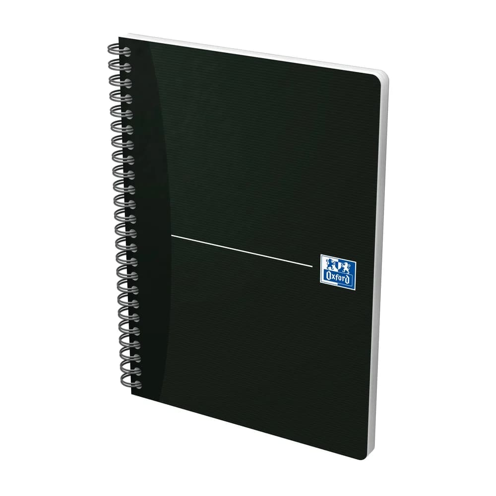 Oxford 100103627 Notizbuch A5 90 Blätter Schwarz
