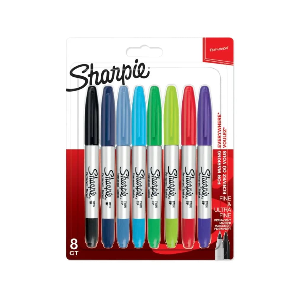 Sharpie 2065409 Permanent-Marker Mehrfarbig 8 Stück(e)