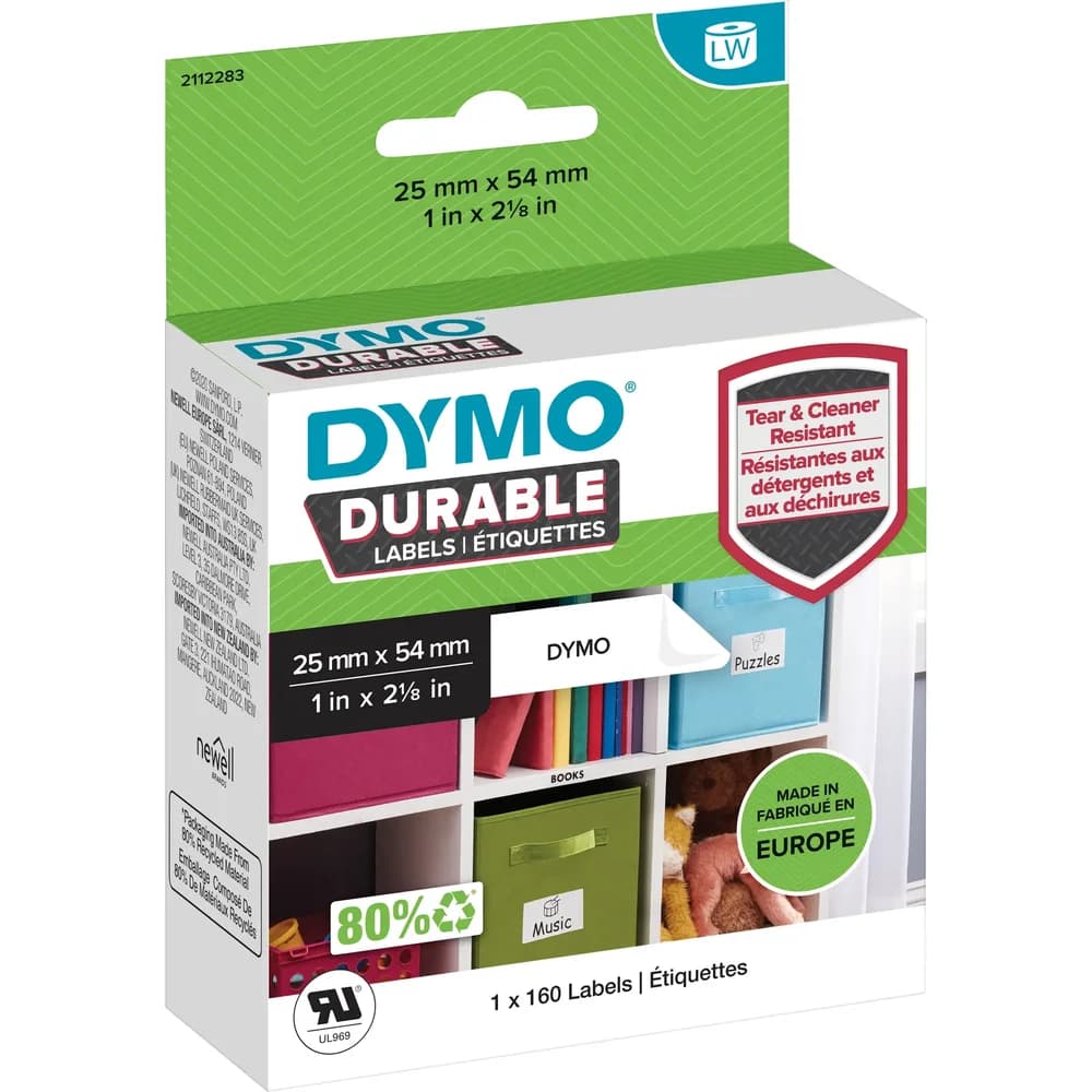 Dymo Etikett 2112283 25x54mm ws 160St.
