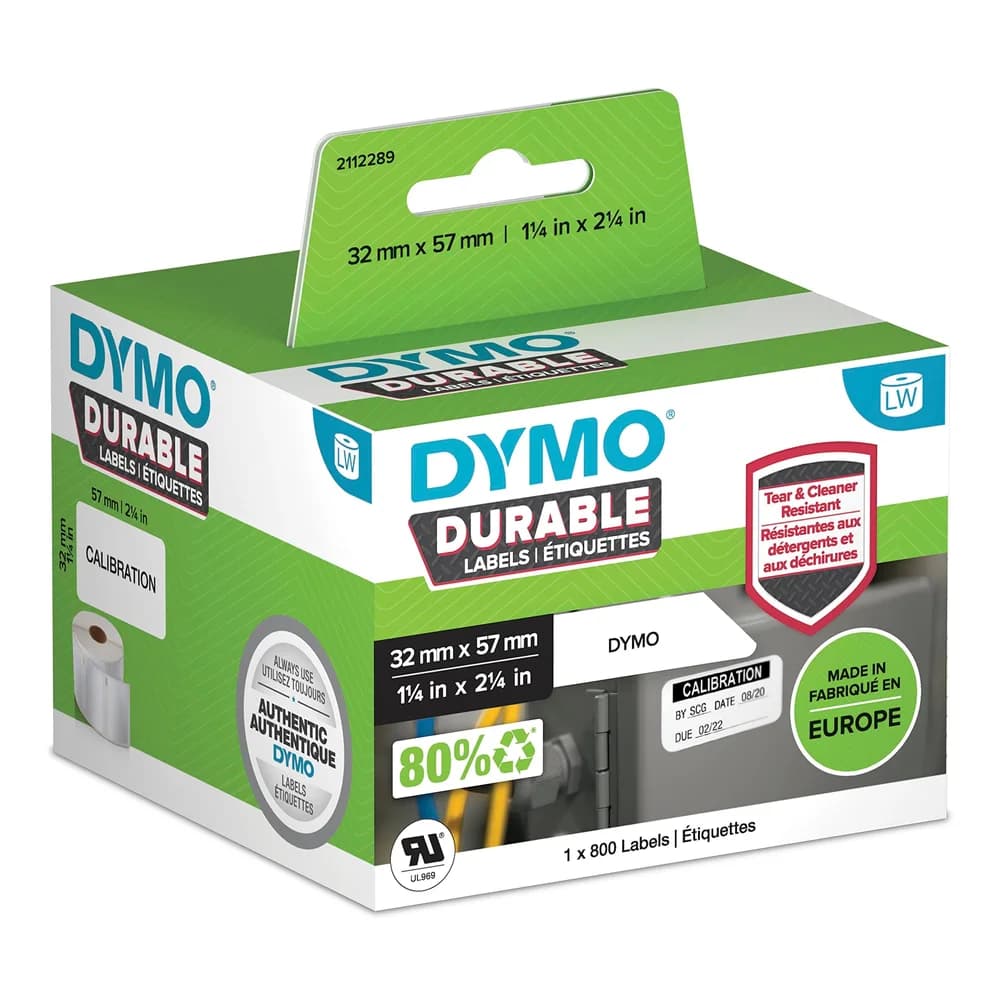 Dymo Etikett 2112289 57x32mm ws 800St.