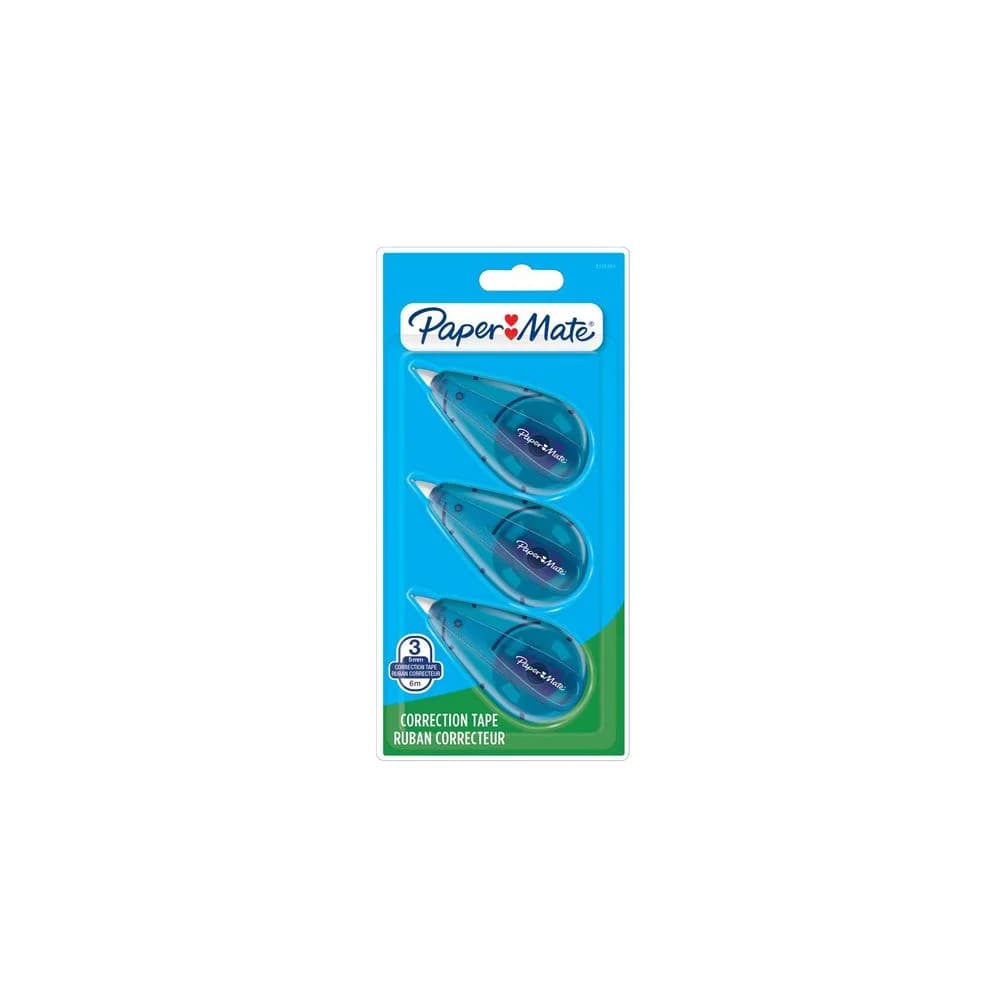 PAPERMATE Schulheft Paper Mate Econ Korrekturroller 5 mm × 6 m, 3er-Blister