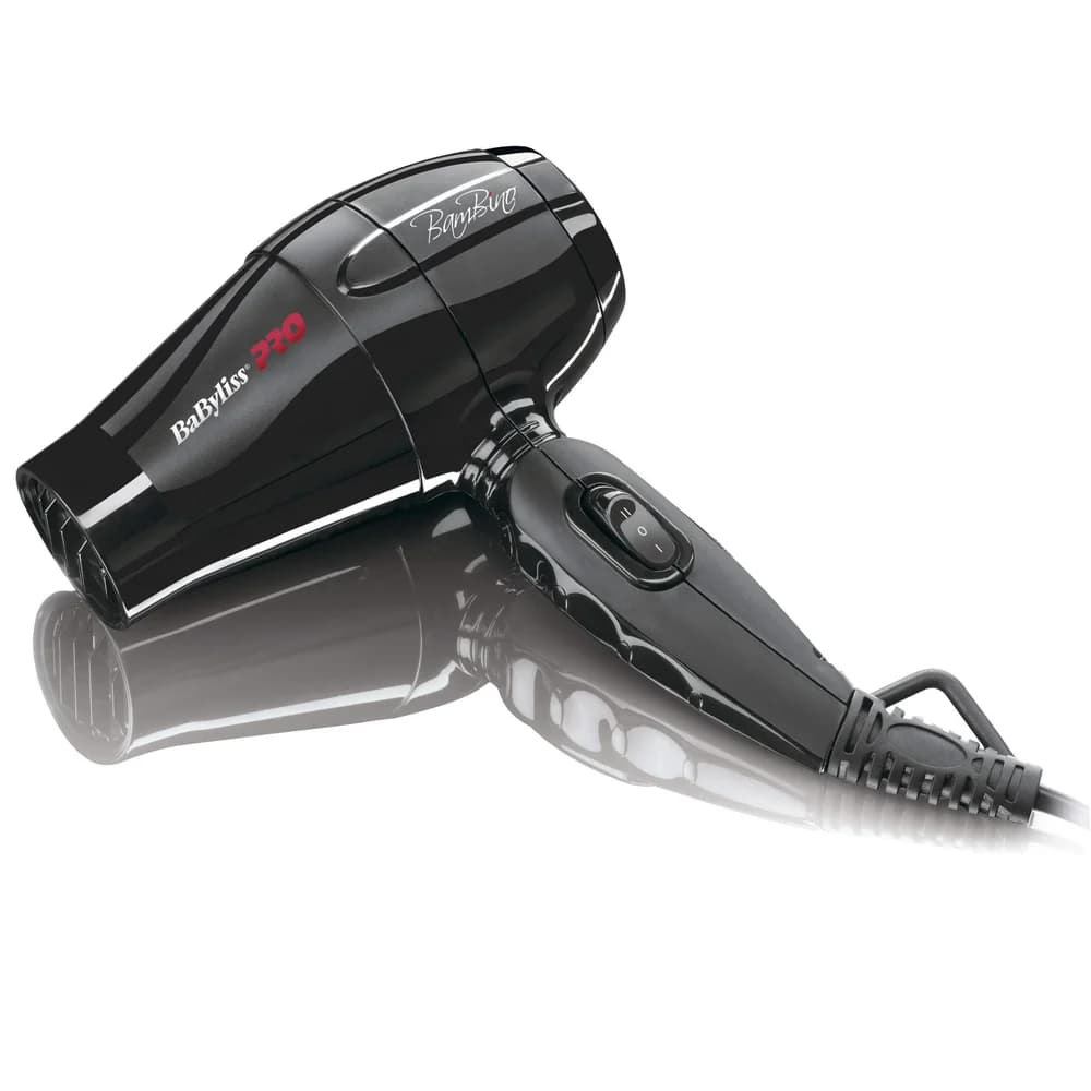 BaBylissPRO Haartrockner Babyliss PRO Haartrockner Bambino schwarz 1200W