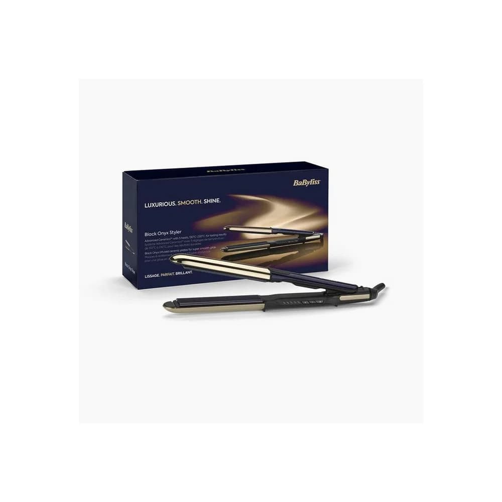 BaByliss Glätteisen ST484E Black Onyx schwarz