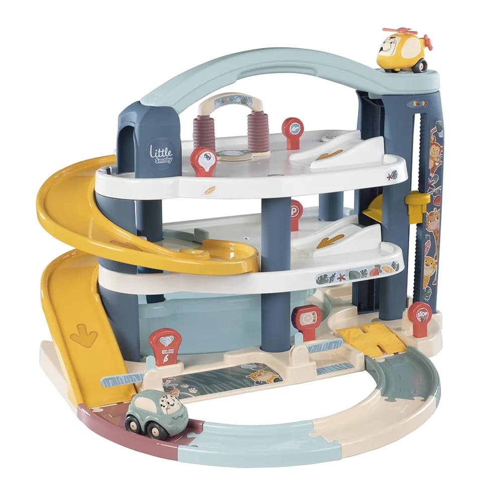 Smoby Parkhaus Little, mehrfarbig