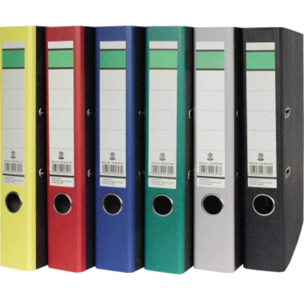 Centra Ordner Standard Neutral 221408 DIN A4 schmal schwarz