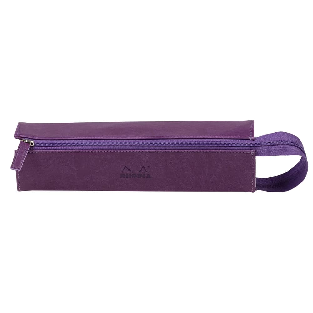 Rhodiarama Hartschalenmäppchen, rechteckig 23x5x5 cm - Violett 319020C
