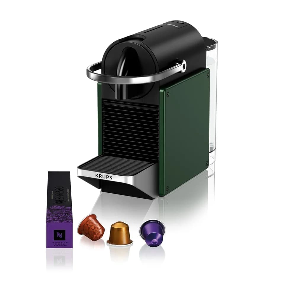 Krups Nespresso XN3063 PIXIE Kapselmaschine, green