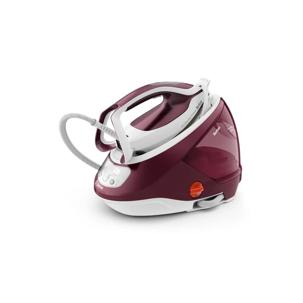 Tefal Pro Express Protect Dampfbügeleisen, weiß/rot