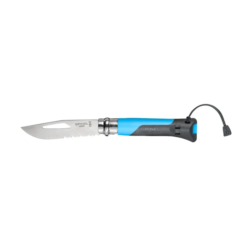 Opinel Taschenmesser No. 08 Outdoor blau