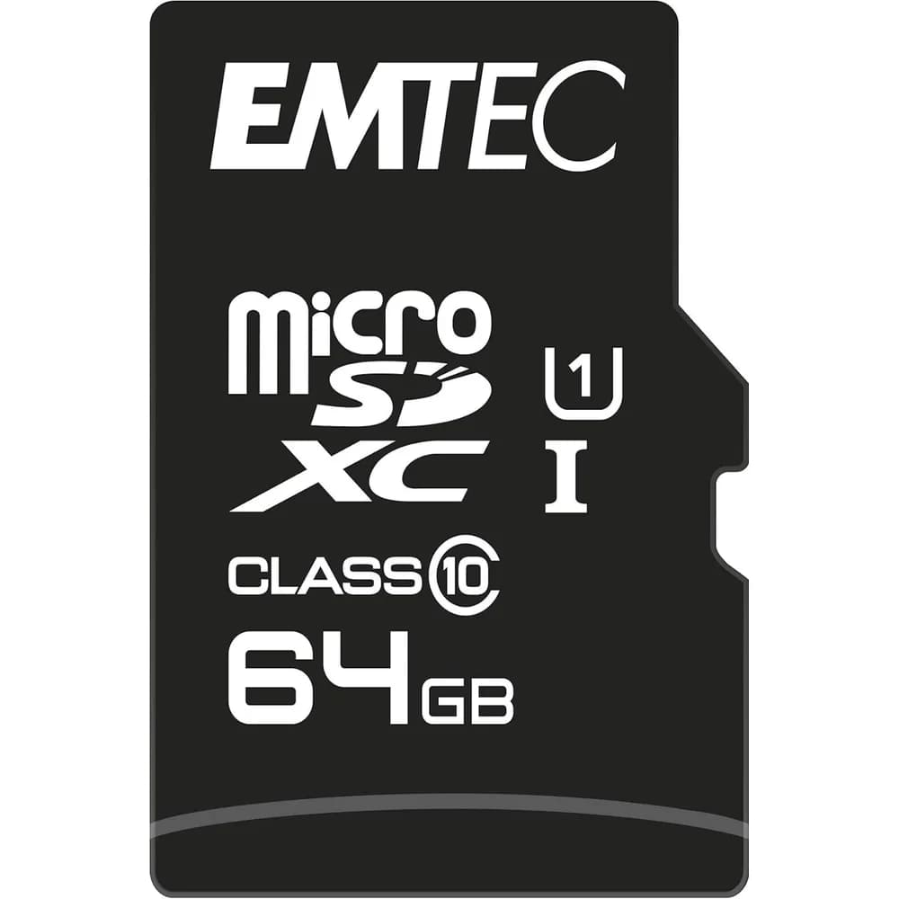 Emtec microSD Class10 Gold+ 64GB MicroSDXC Klasse 10