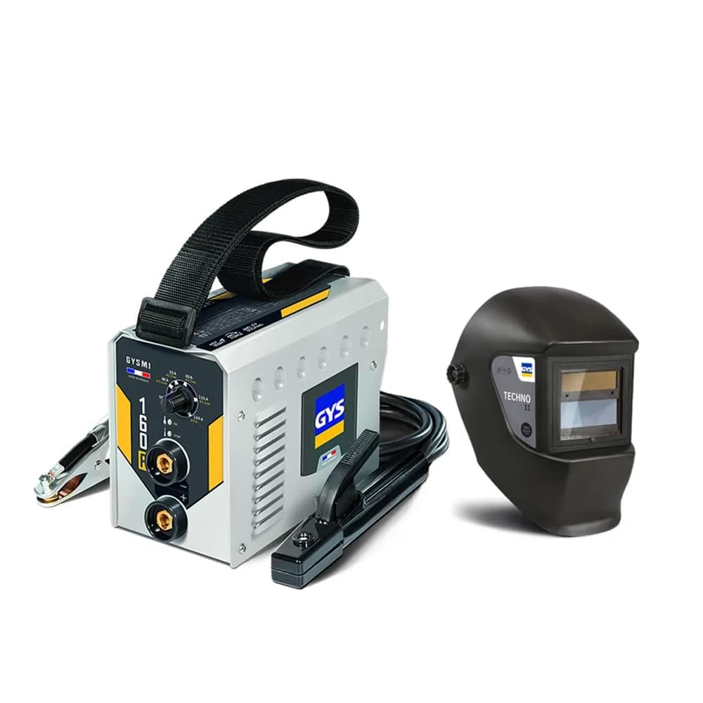 GYS GYSMI 160P - Inverter Schweißgerät (MMA) - Gleichstrom (DC) - Schweißmaske