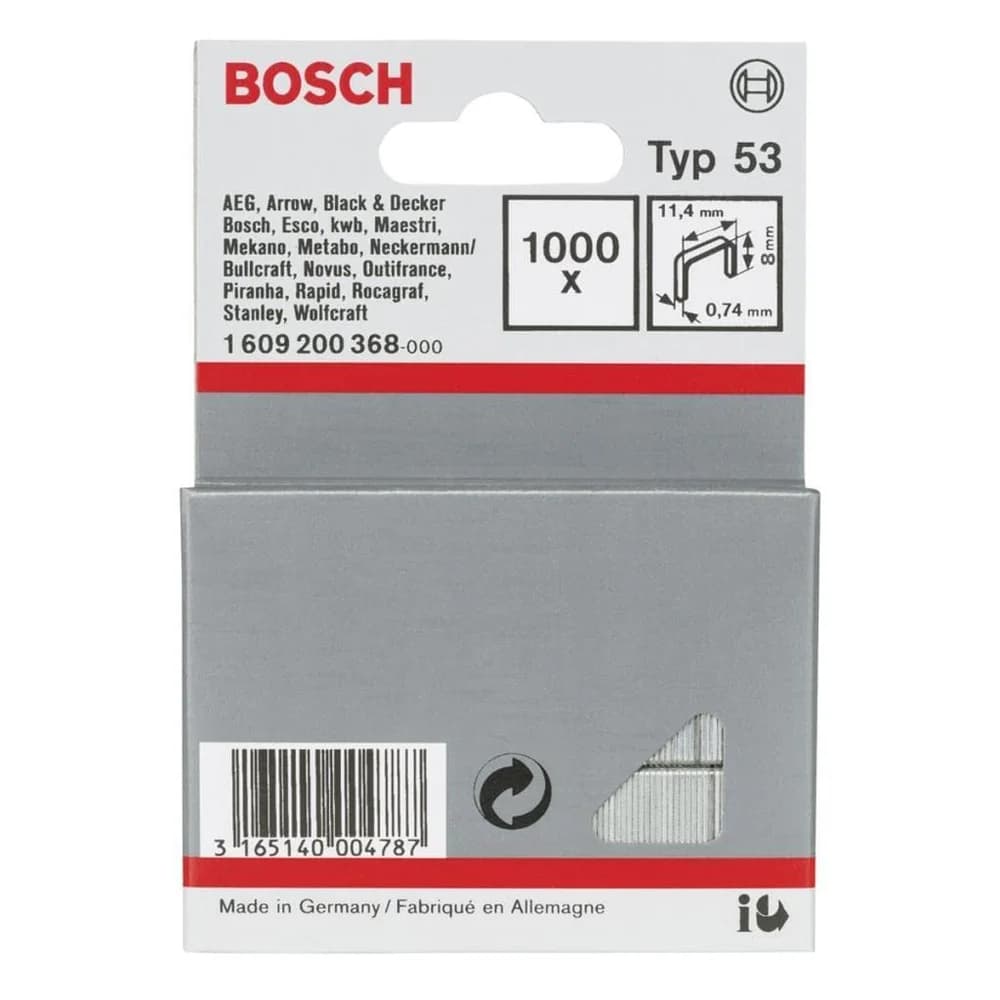 BOSCH Tackerklammern Typ 53