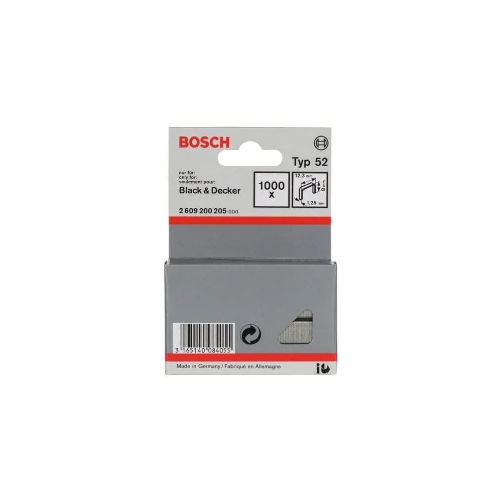 Bosch Power Tools Flachdrahtklammer 8 2609200205