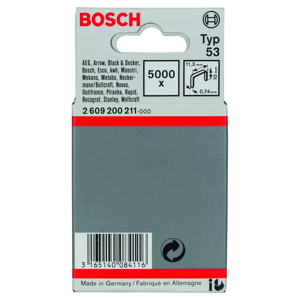Bosch Power Tools Feindrahtklammer 10m 2609200211