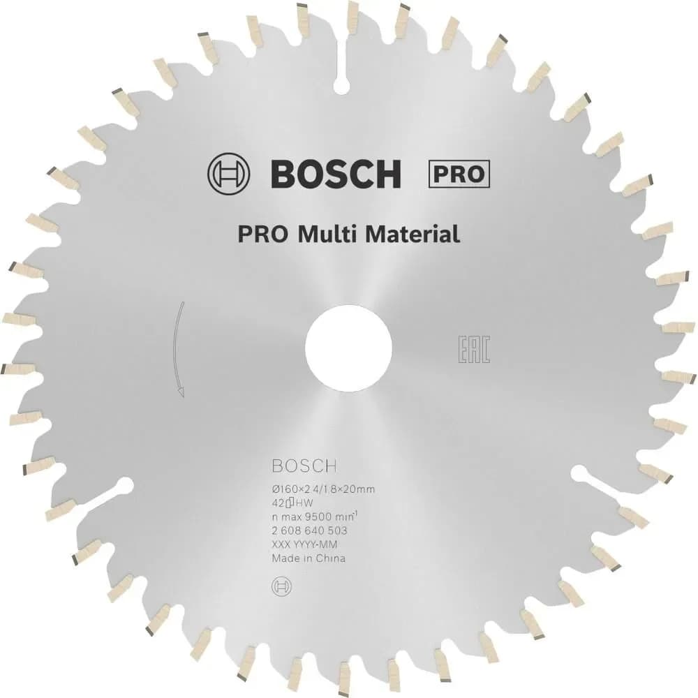 Multi Material rundsavsklinge