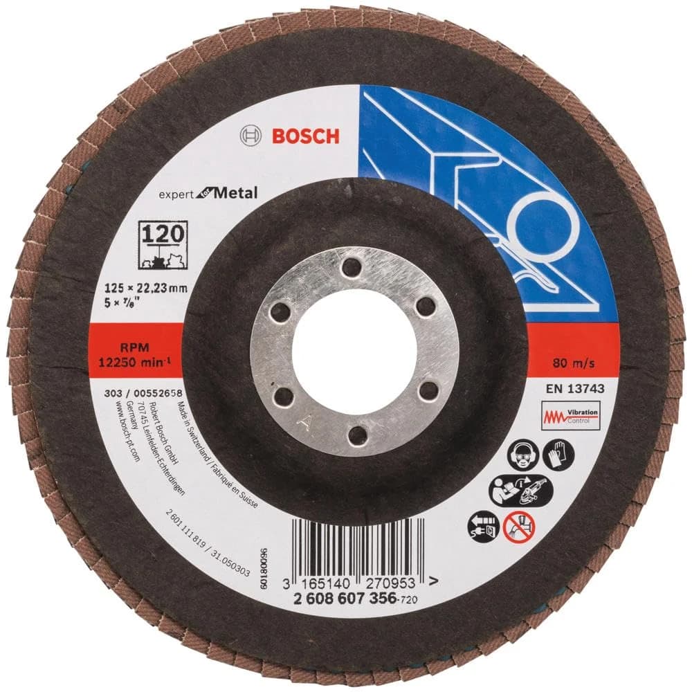 Bosch Power Tools Fächerschleifscheibe 2608607356