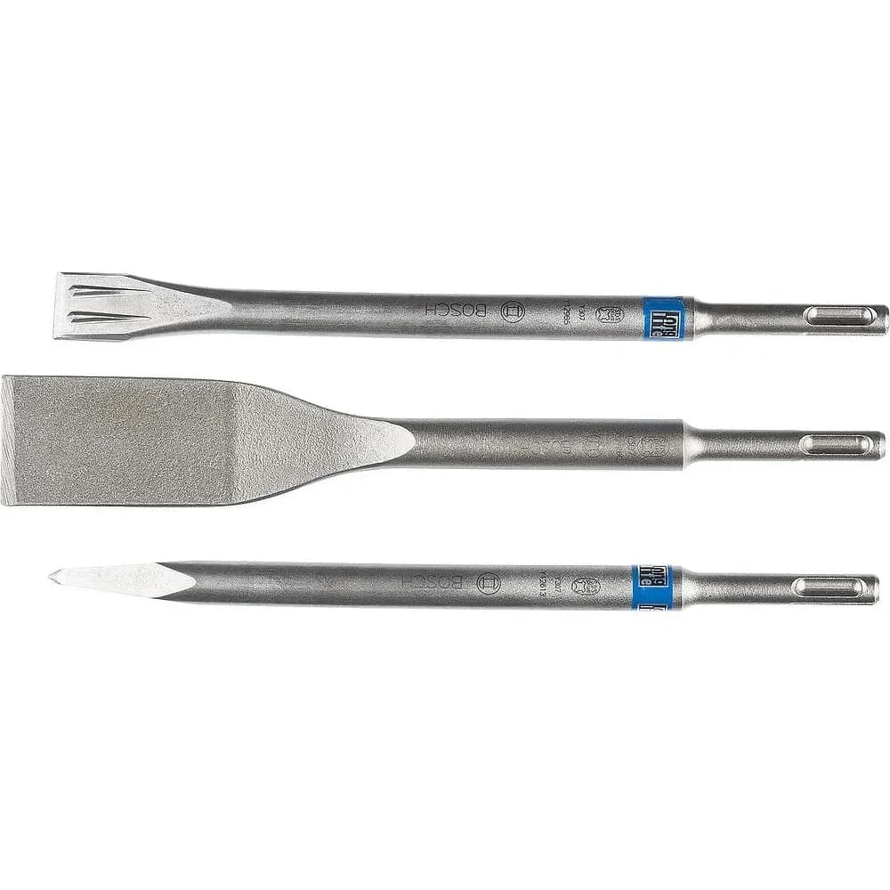 BOSCH Meißel-Set 3-teilig
