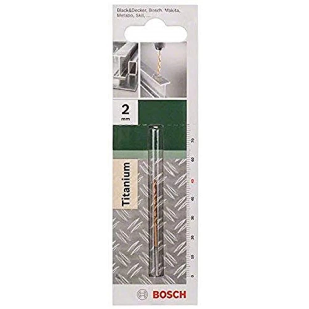 Bosch Metallbohrer HSS-TiN DIN 338 D= 2,0 mm L= 49 mm - 2609255090
