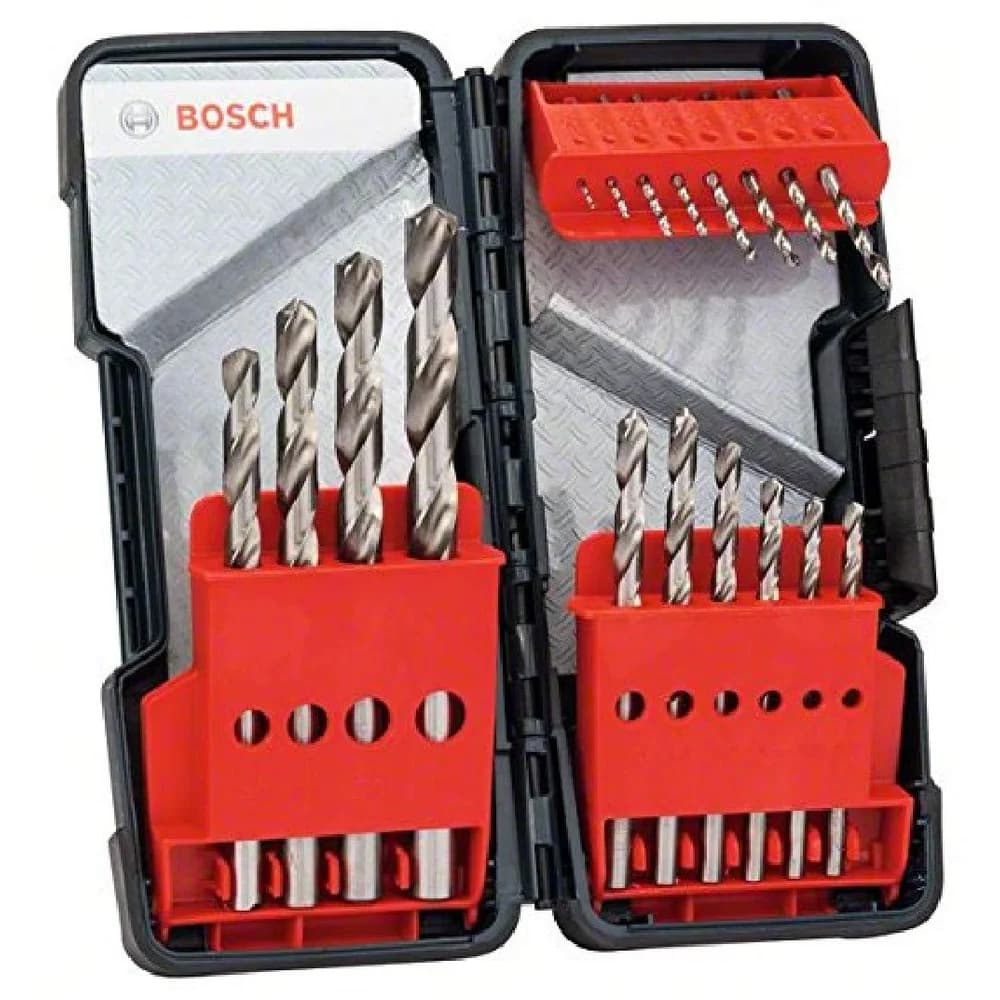 Bosch PRO Metal HSS-G Spiralbohrer-Set 18-tlg. - 2607019578